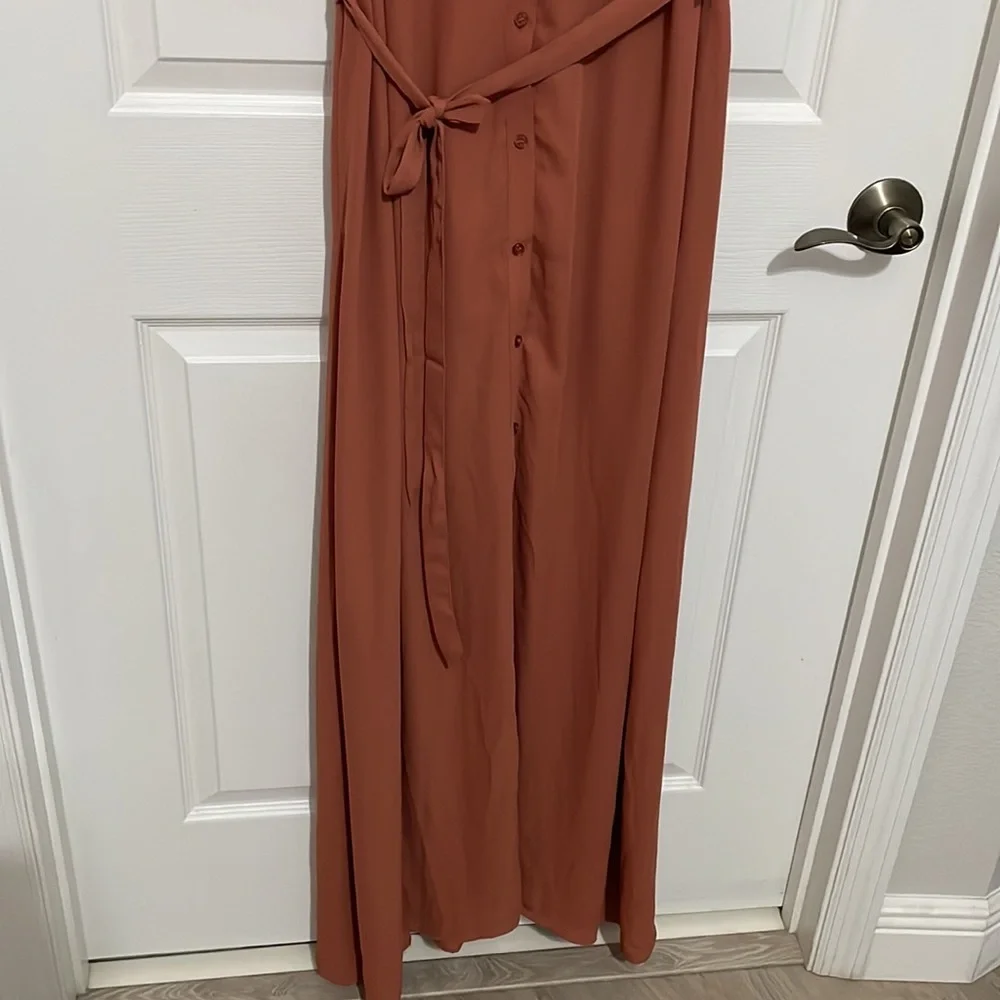 New York & Company button down maxi dress - Picture 3 of 10